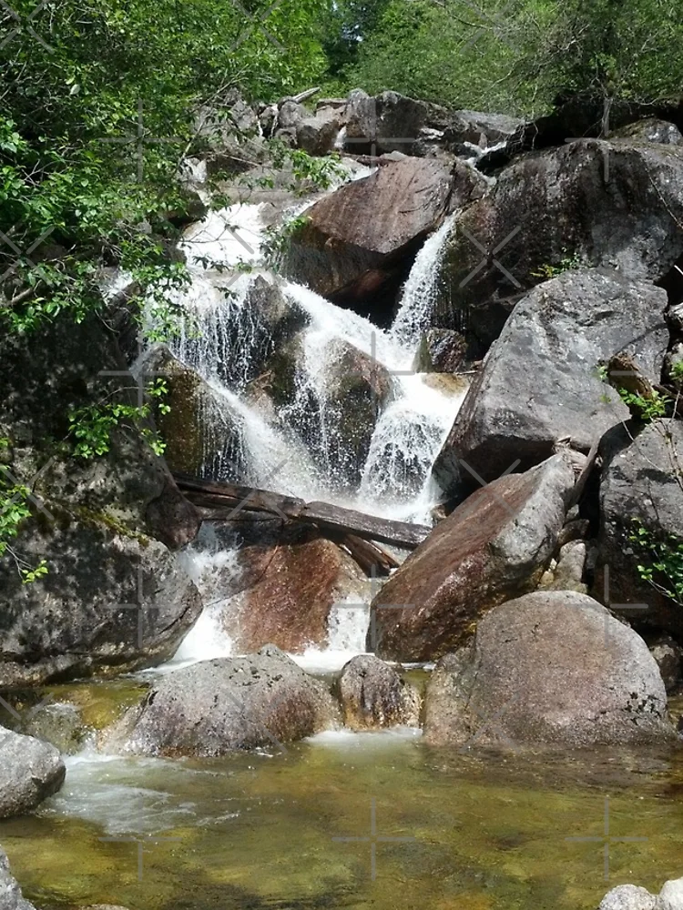 Thumbnail 4 of 4, iPhone Case, Waterfall With Rocks And Ridges designed and sold by PLANTONE.