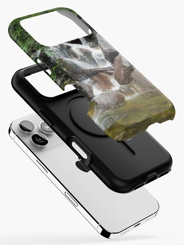 Thumbnail 2 of 4, iPhone Case, Waterfall With Rocks And Ridges designed and sold by PLANTONE.