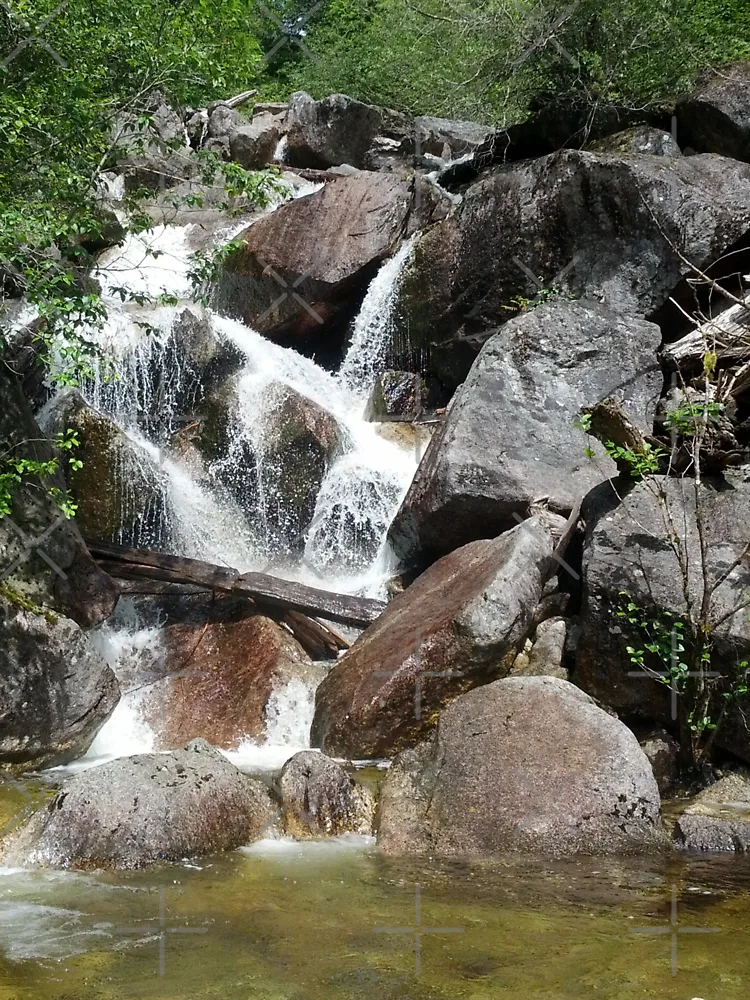 Thumbnail 6 of 6, Lightweight Sweatshirt, Waterfall With Rocks And Ridges designed and sold by PLANTONE.