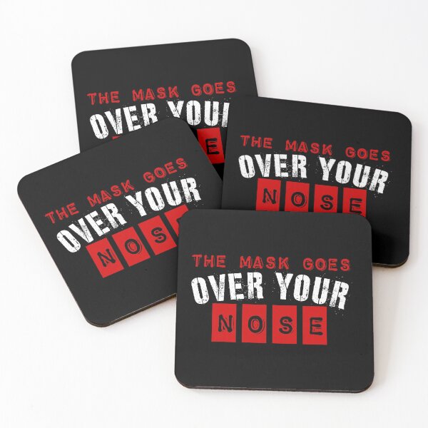 Item preview, The Mask Goes Over Your Nose designed and sold by PacificStreams.