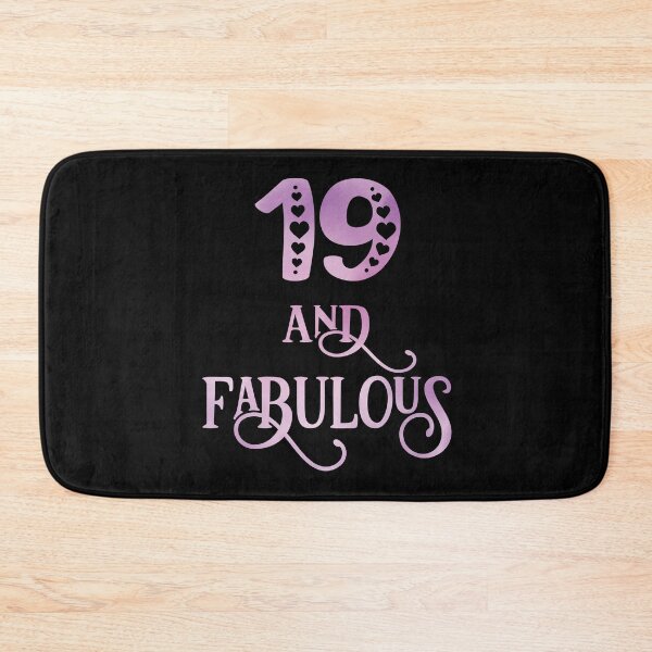 Item preview, Women 19 Years Old And Fabulous 19th Birthday Party design designed and sold by Grabitees.