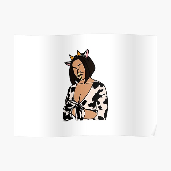 Doja Cat Mooo Color Poster