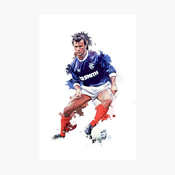 Item preview, Davie Cooper the wing wizard designed and sold by AndythephotoDr.