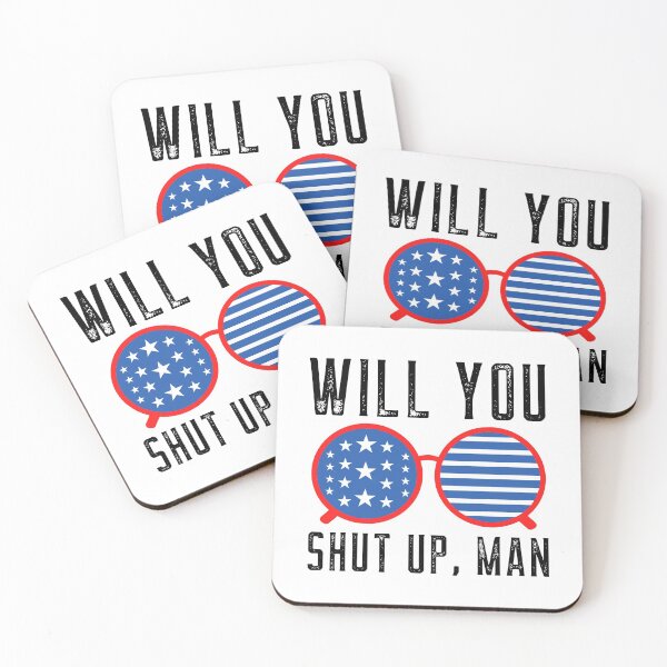 Item preview, Will you shut up man - Biden Debate 2020 designed and sold by ChaseCoClothing.