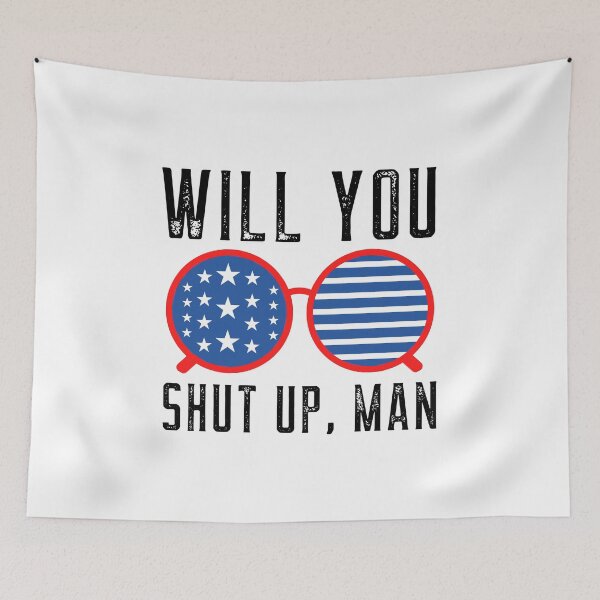 Item preview, Will you shut up man - Biden Debate 2020 designed and sold by ChaseCoClothing.