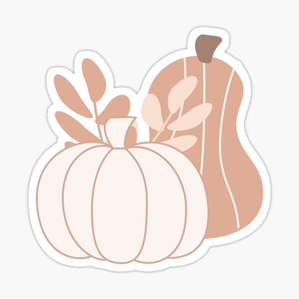 Aesthetic pumpkins Sticker