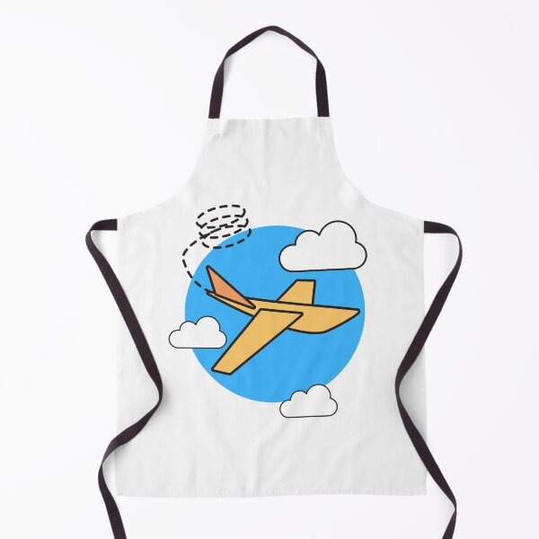 Item preview, Yellow Airplane Flying Through the Clouds designed and sold by jetmike.