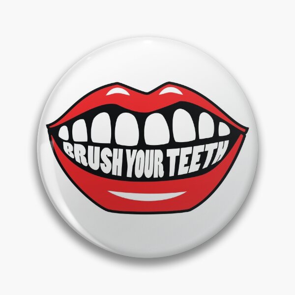 Item preview, Brush Your Teeth Mouth designed and sold by MonkeyBusinessC.