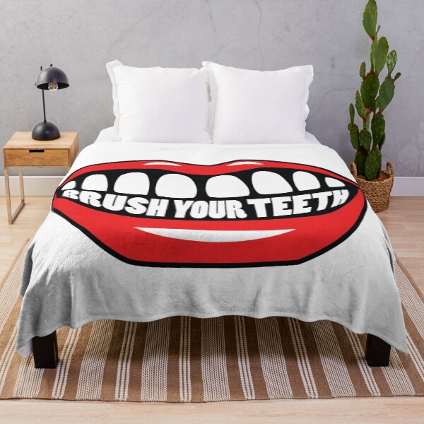 Item preview, Brush Your Teeth Mouth designed and sold by MonkeyBusinessC.