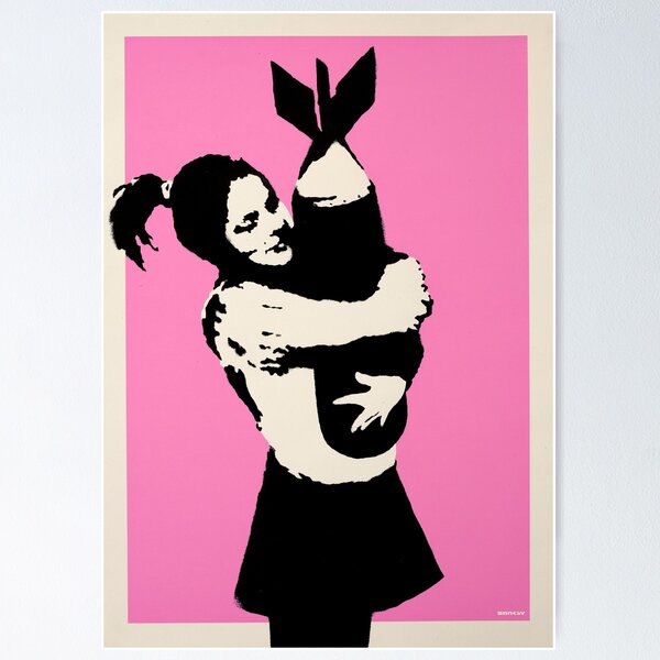 BANKSY Astronaut With Shopping Bags Canvas Print for Sale by WE-ARE-BANKSY