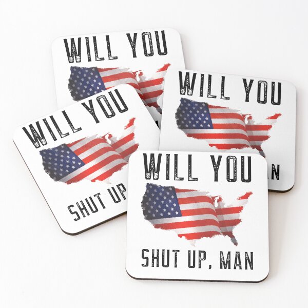 Item preview, Will you shut up man - Biden Debate 2020 designed and sold by ChaseCoClothing.