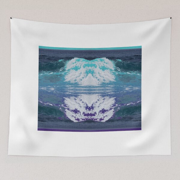 Item preview, wave in the ocean cool summer vibes at the beach  designed and sold by Half Mess.