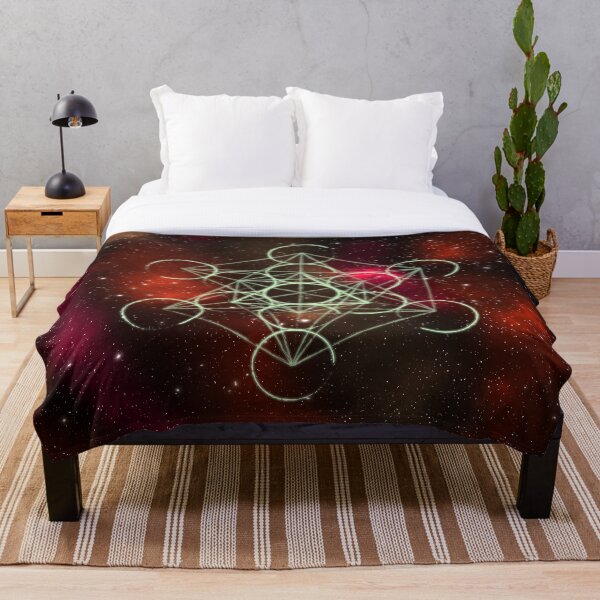 Item preview, Galaxia del cubo de Metatron | Geometría sagrada designed and sold by ghost888.