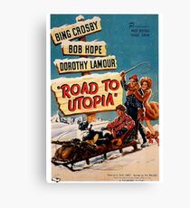 Movie Poster Merchandise Canvas Print