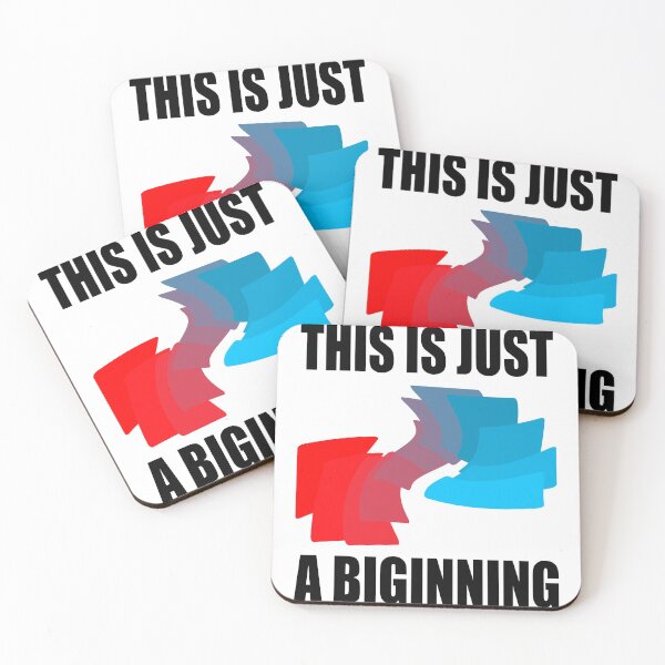 Item preview,  Thise is just a begining. Popular phrases.BlackT-shirts  Man Woman Youth T-shirts, phone case, mug and more designed and sold by Galina Kostyaeva.