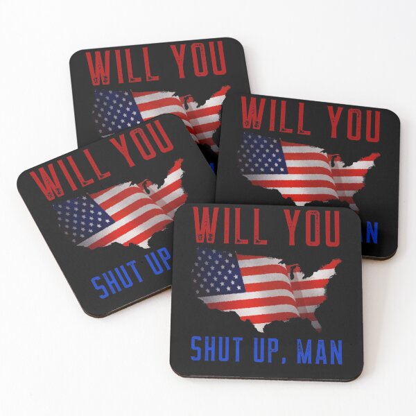 Item preview, Will you shut up man - Biden Debate 2020 designed and sold by ChaseCoClothing.
