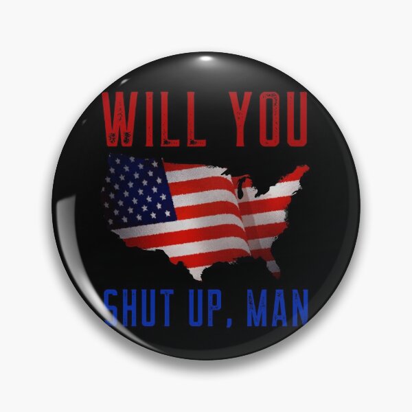 Item preview, Will you shut up man - Biden Debate 2020 designed and sold by ChaseCoClothing.