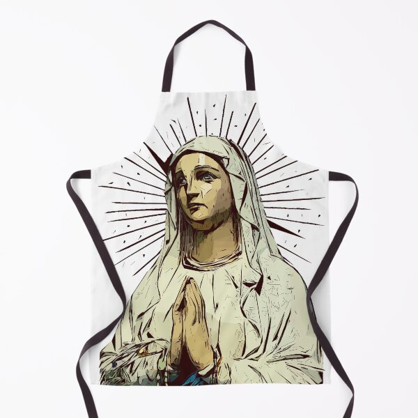 Item preview, Colorful line drawing Beautiful picture of Mary Mother of Jesus Beautiful designed and sold by Shirtilike.