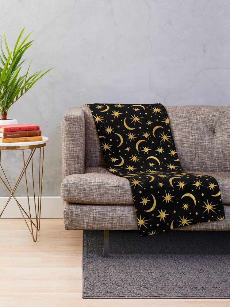 Alternate view of Universe Throw Blanket