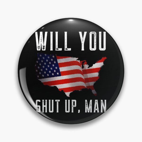 Item preview, Will you shut up man - Biden Debate 2020 designed and sold by ChaseCoClothing.