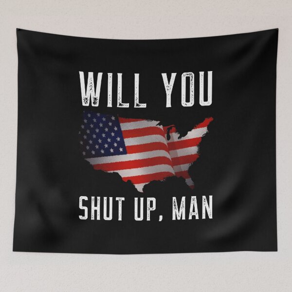 Item preview, Will you shut up man - Biden Debate 2020 designed and sold by ChaseCoClothing.