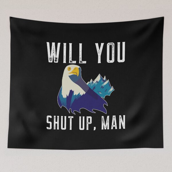 Item preview, Will you shut up man - Biden Debate 2020 designed and sold by ChaseCoClothing.