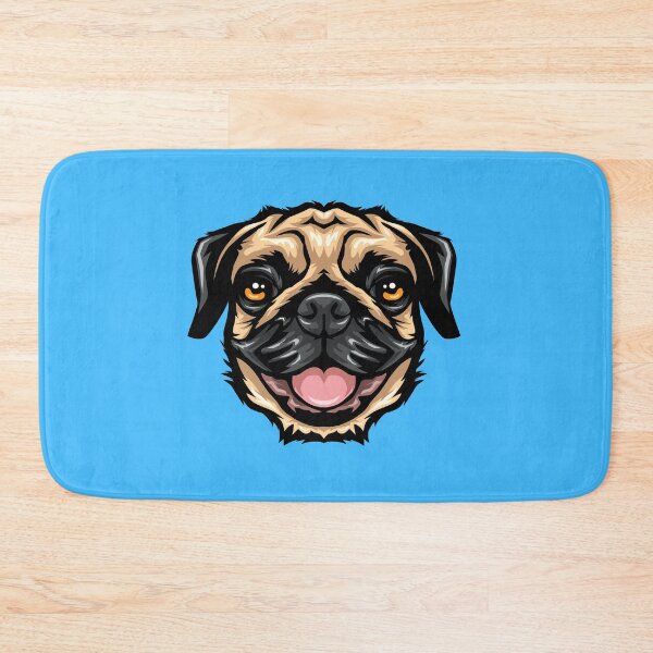 Item preview, Pug Face Portrait Drawing designed and sold by IPRINT Clothing.