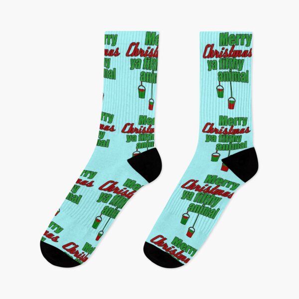Item preview, Merry Christmas ya filthy animal designed and sold by Spoof-Tastic.