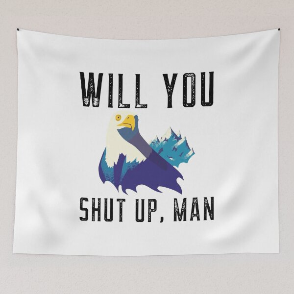 Item preview, Will you shut up man - Biden Debate 2020 designed and sold by ChaseCoClothing.