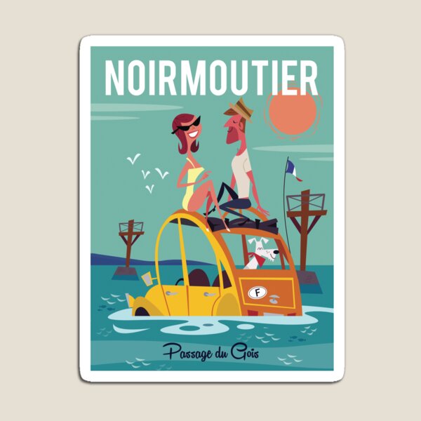 Artikel-Vorschau von Noirmoutier Poster, designt und verkauft von GAGodel.
