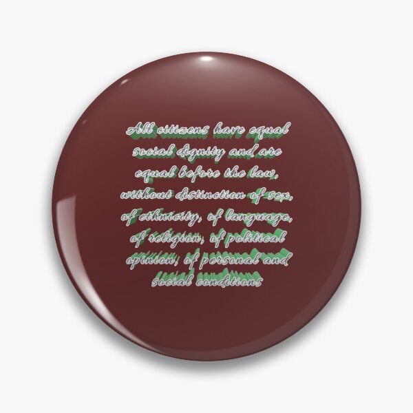 Item preview, Article 3 of Italian Constitution 036 designed and sold by ITALY-Roselli-.