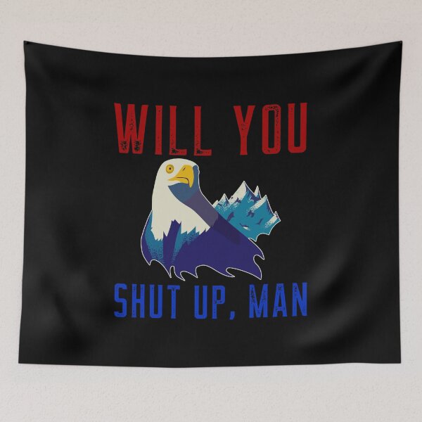 Item preview, Will you shut up man - Biden Debate 2020 designed and sold by ChaseCoClothing.