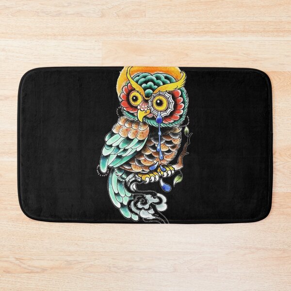 Item preview, beautiful colorful owls, halloween owls decoration designed and sold by doitwithlove.