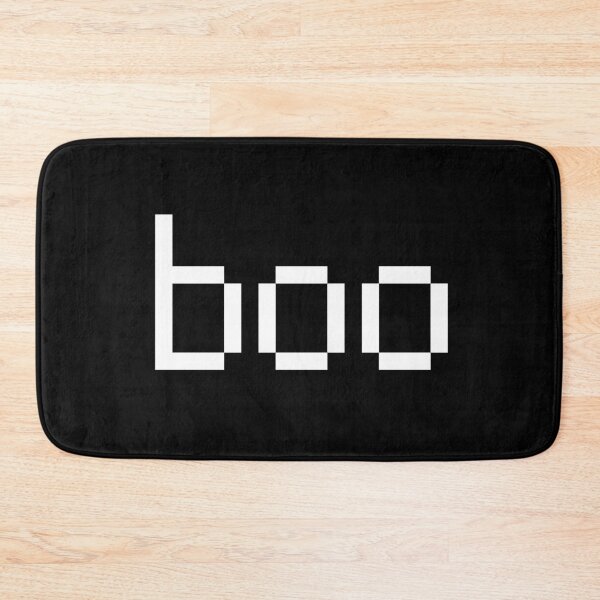 Item preview, Boo Pixelated Arcade Font | Fun Gamer Halloween Design designed and sold by rachelchxn.