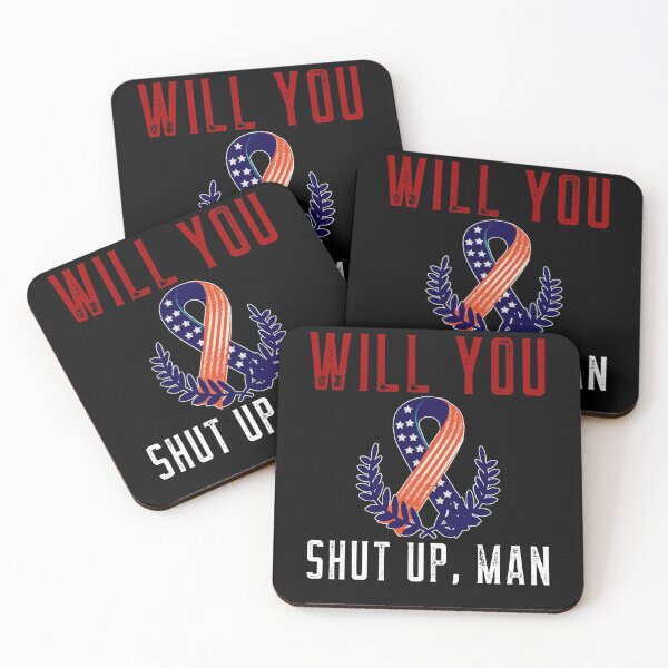 Item preview, Will you shut up man - Biden Debate 2020 designed and sold by ChaseCoClothing.