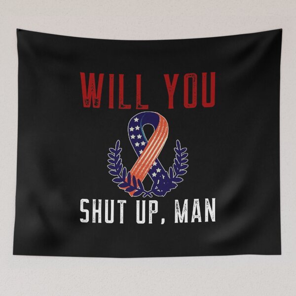 Item preview, Will you shut up man - Biden Debate 2020 designed and sold by ChaseCoClothing.