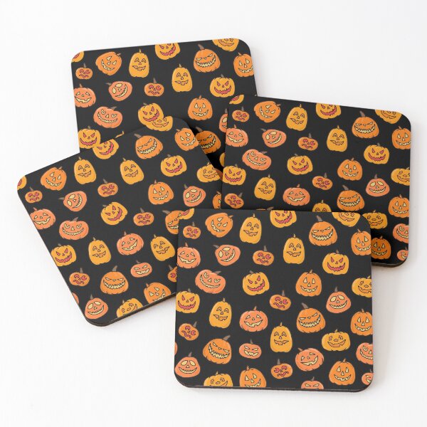 Item preview, Halloween pumpkin Patterns designed and sold by ReSama ⭐⭐⭐⭐⭐.