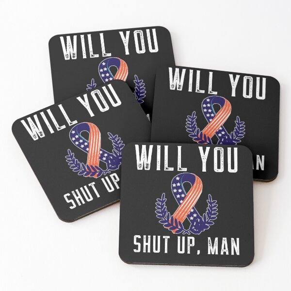 Item preview, Will you shut up man - Biden Debate 2020 designed and sold by ChaseCoClothing.