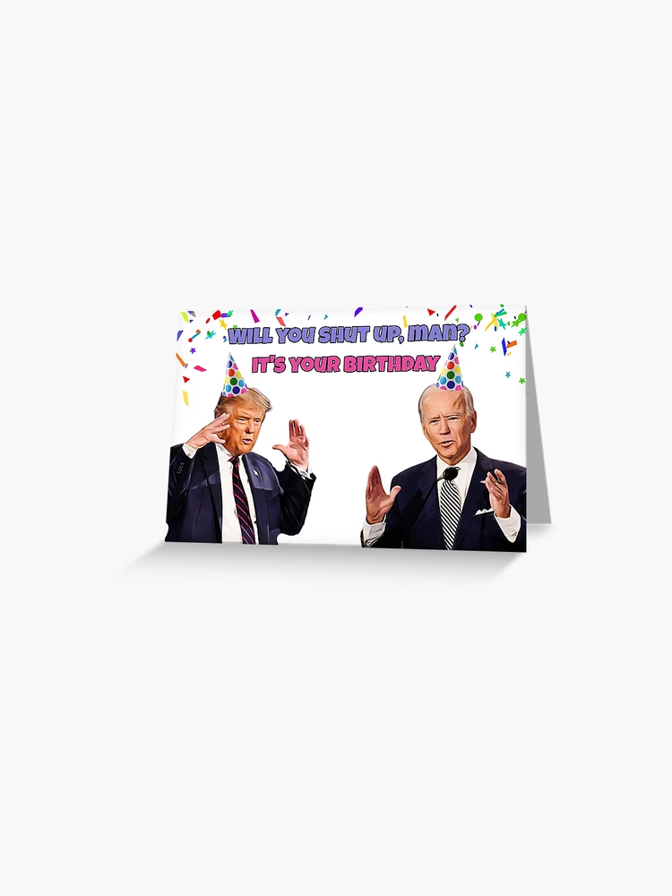 Talking Donald Trump Christmas Card - Funny Donald Trump Gifts for Dad 