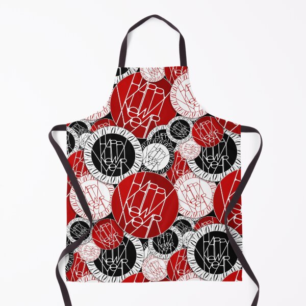 Item preview, Happy New 2021 Year Badges Pattern - Black and White Holiday Gift designed and sold by © Maya Lavda || wocado.