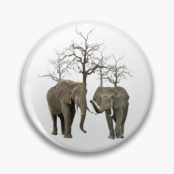 Item preview, Elephants and trees on safari in Kenya / Africa designed and sold by TShirtsundMehr.
