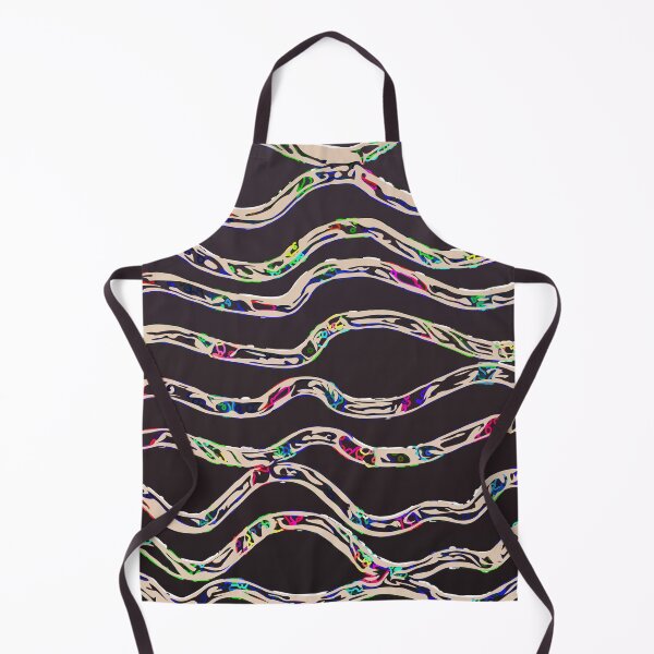 Item preview, Extreme Colored Waves Shape Chromatic Abstract Pattern in Classic Look Art Design designed and sold by Shirtilike.