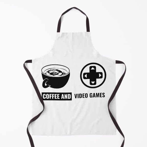 Item preview, Coffee And Video Games Dpad Black designed and sold by jacks-tees.