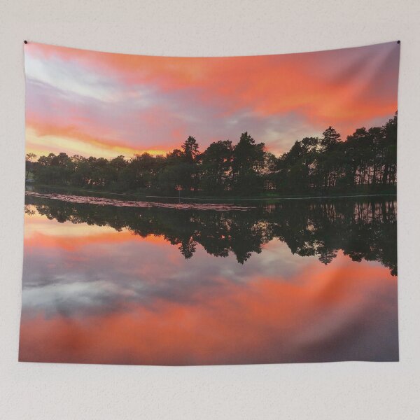 Item preview, Sunset reflections at Bowden Loch designed and sold by yourscotborders.