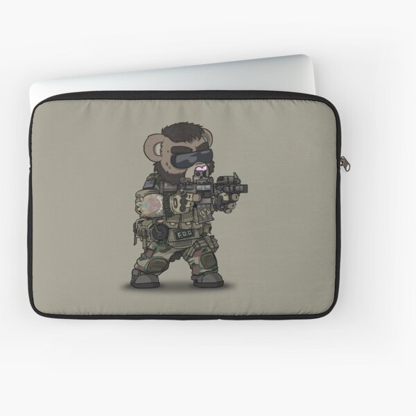 FOO-BEAR (Tan) Laptop Sleeve