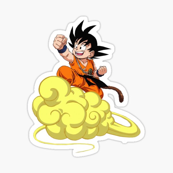 Goku Flying Nimbus Stickers.