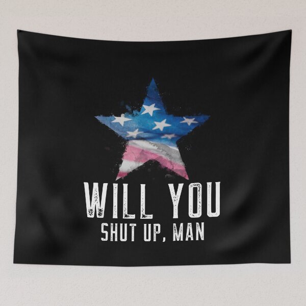 Item preview, Will you shut up man - Biden Debate 2020 designed and sold by ChaseCoClothing.
