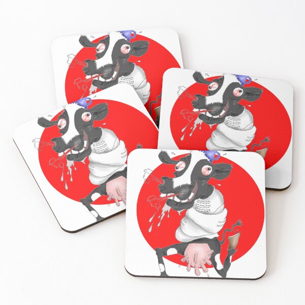 Item preview, Crazy Cow Caricature designed and sold by DevrArt.
