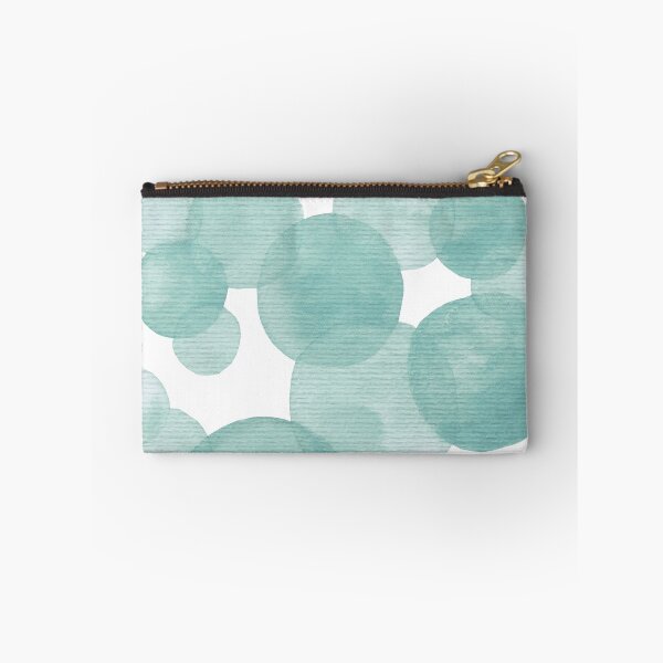 Item preview, Mint watercolor bubbles pattern designed and sold by IevaLiART.