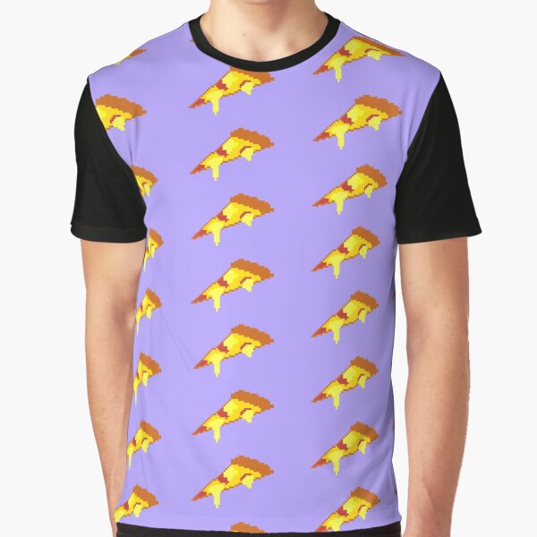 Vista previa del artículo con la obra «Pixel Pizza», diseñado y vendido por Thyrza Kors.